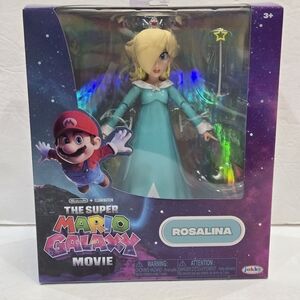 Rosalina - THE SUPER MARIO GALAXY MOVIE 5" Action Figure Jakks Pacific NEW!